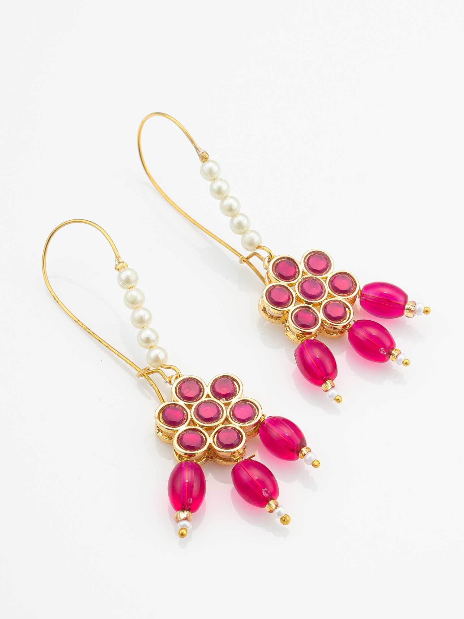 YNF Wholesale Alloy Fancy Earrings KESH105 ER4153 | Surat Manufacturer