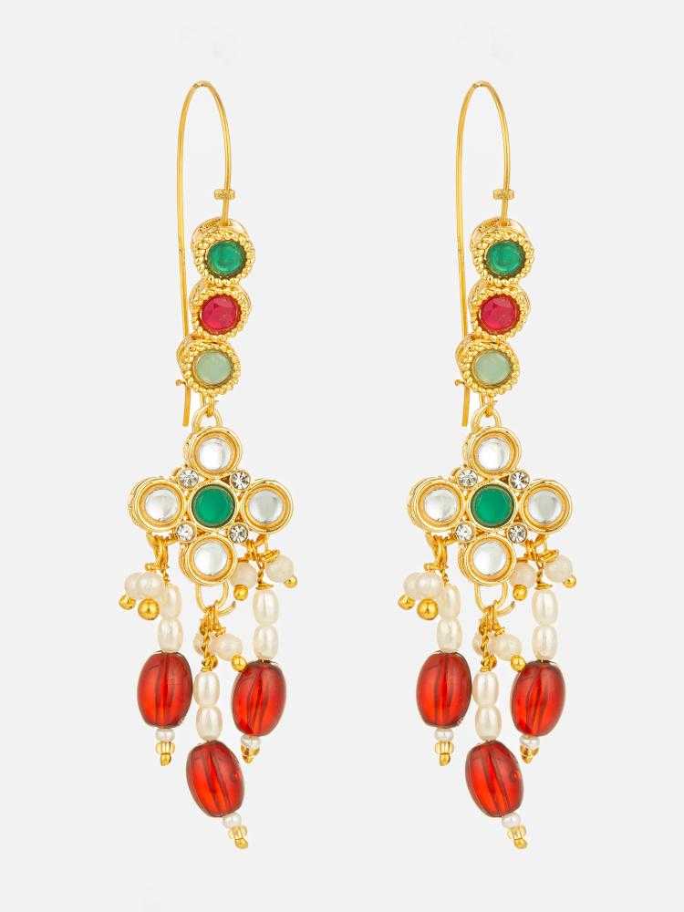 YNF Wholesale Alloy Fancy Earrings KESH105 ER4154 | Surat Manufacturer