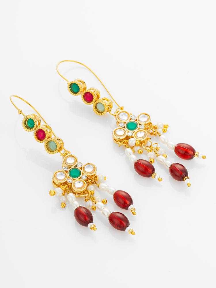 YNF Wholesale Alloy Fancy Earrings KESH105 ER4154 | Surat Manufacturer