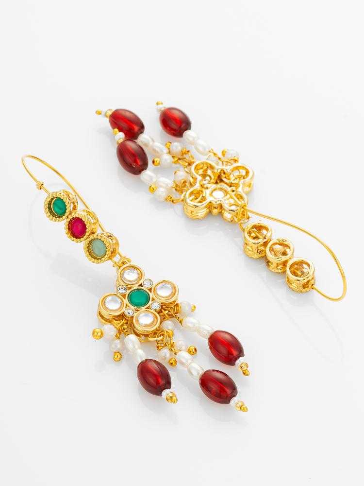 YNF Wholesale Alloy Fancy Earrings KESH105 ER4154 | Surat Manufacturer
