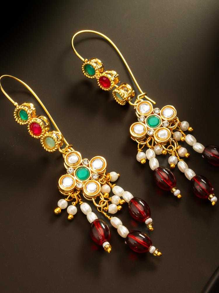 YNF Wholesale Alloy Fancy Earrings KESH105 ER4154 | Surat Manufacturer