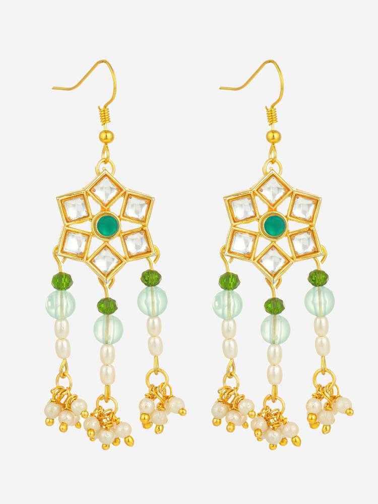 YNF Wholesale Alloy Fancy Earrings KESH105 ER4155 | Surat Manufacturer