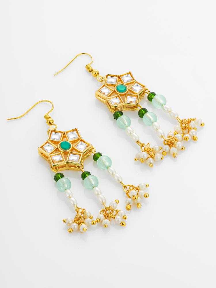 YNF Wholesale Alloy Fancy Earrings KESH105 ER4155 | Surat Manufacturer