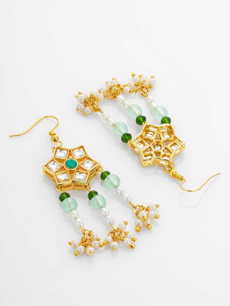 YNF Wholesale Alloy Fancy Earrings KESH105 ER4155 | Surat Manufacturer