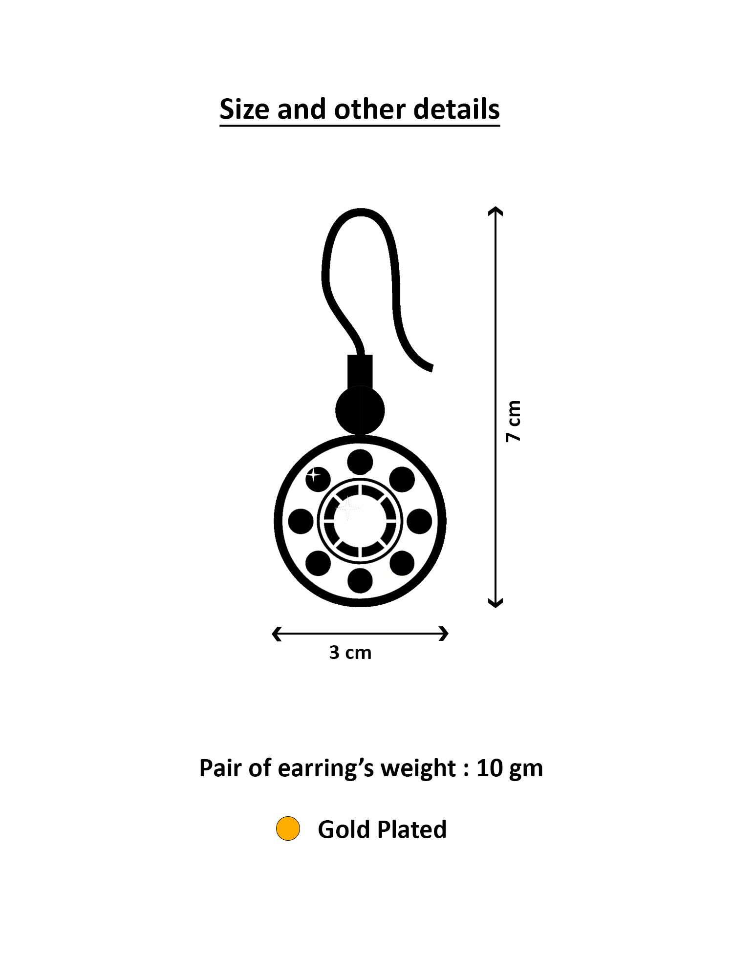 YNF Wholesale Alloy Fancy Earrings KESH105 ER4155 | Surat Manufacturer