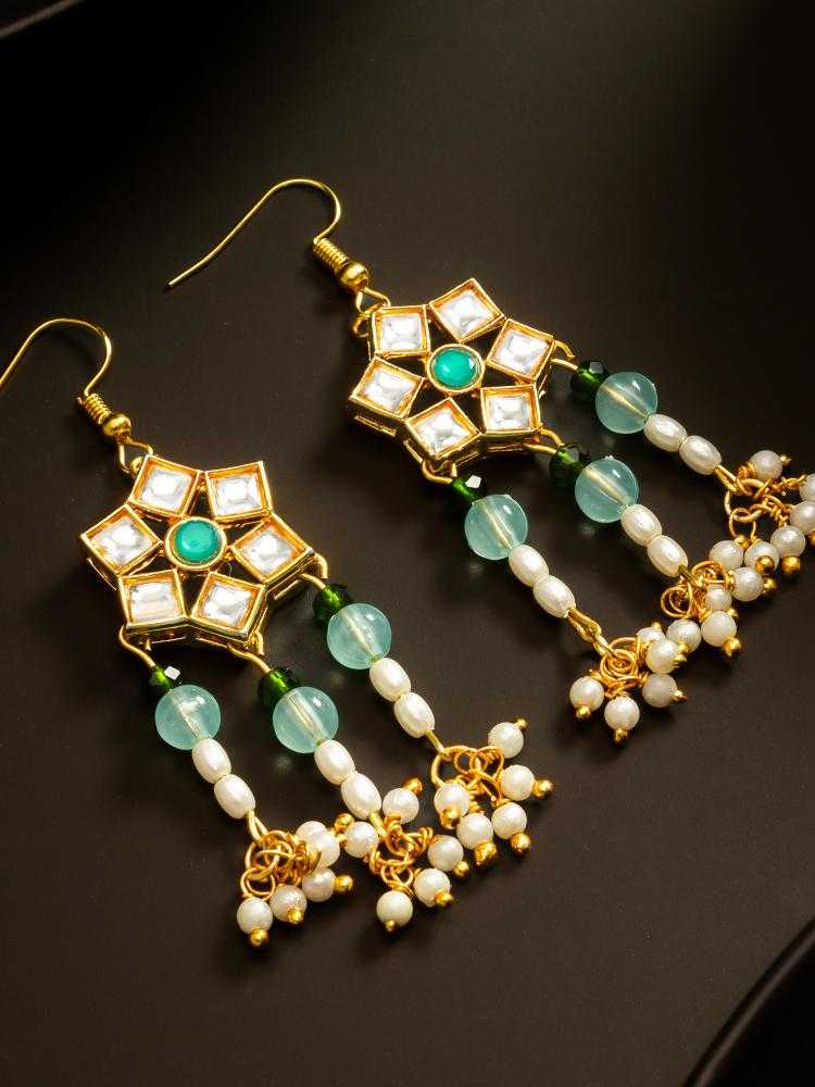 YNF Wholesale Alloy Fancy Earrings KESH105 ER4155 | Surat Manufacturer