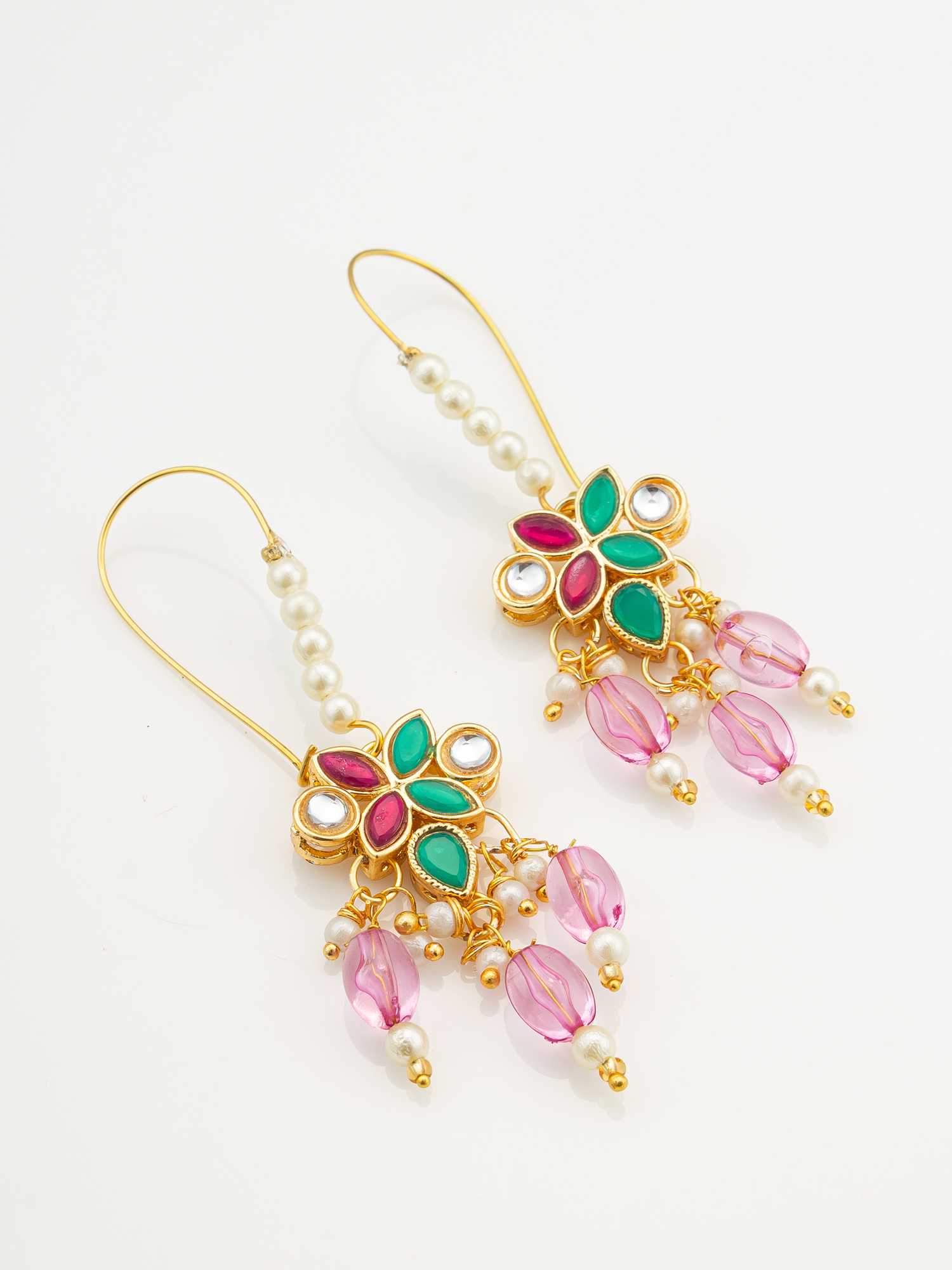 YNF Wholesale Alloy Fancy Earrings KESH105 ER4156 | Surat Manufacturer