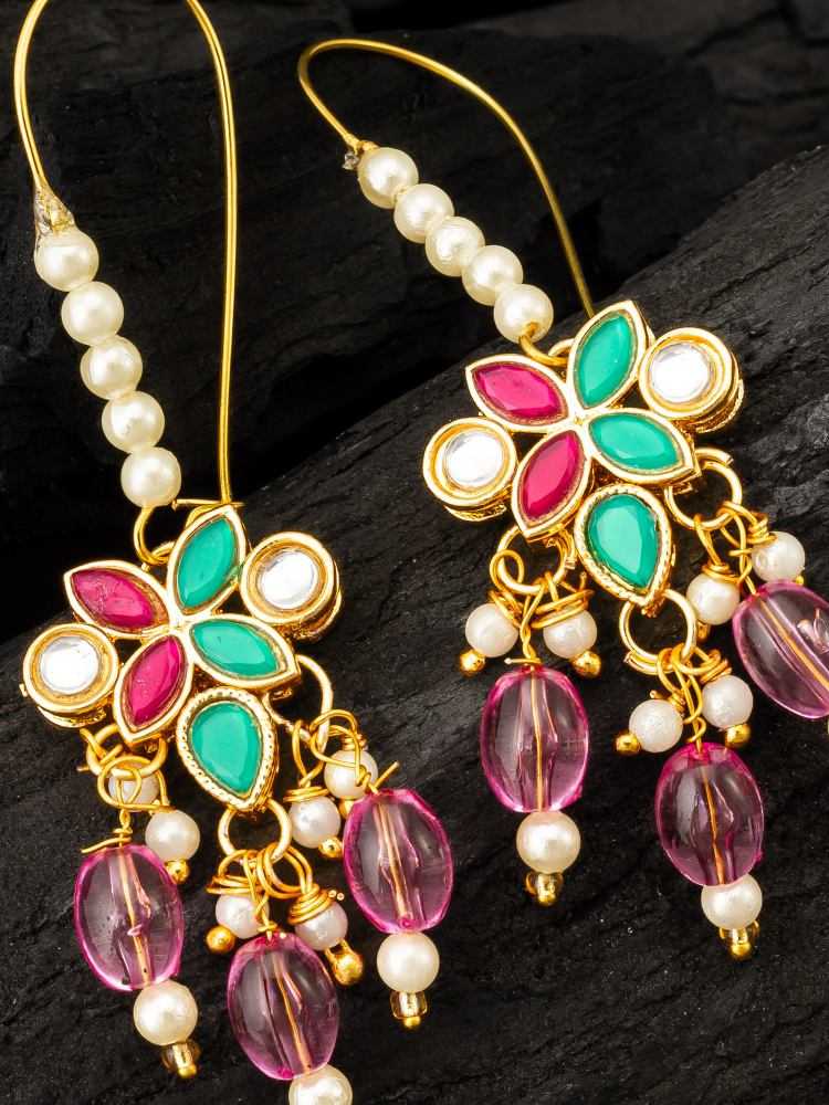 YNF Wholesale Alloy Fancy Earrings KESH105 ER4156 | Surat Manufacturer