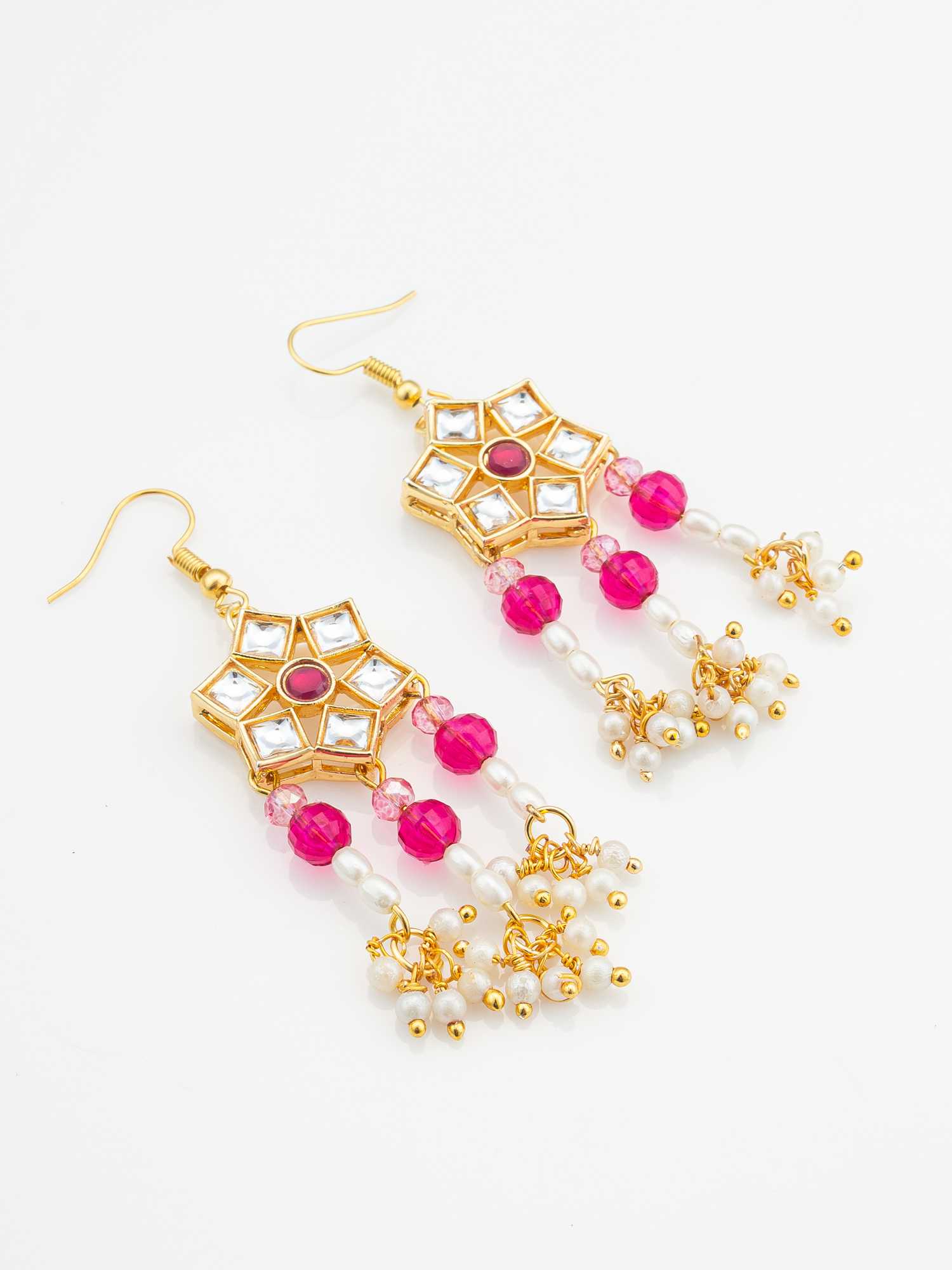 YNF Wholesale Alloy Fancy Earrings KESH105 ER4158 | Surat Manufacturer