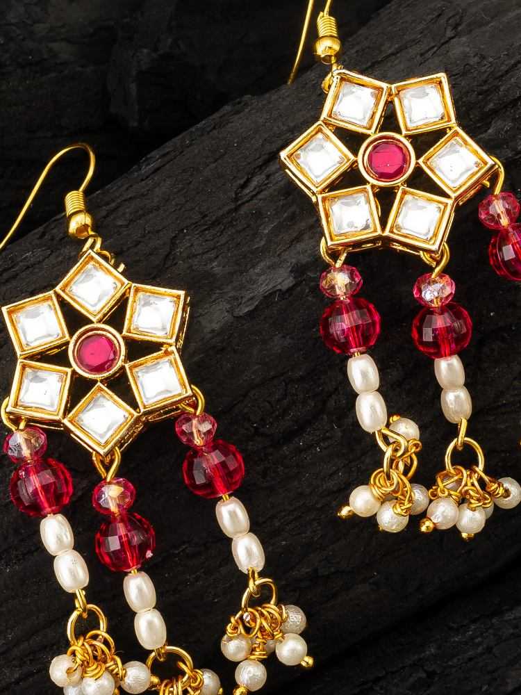 YNF Wholesale Alloy Fancy Earrings KESH105 ER4158 | Surat Manufacturer