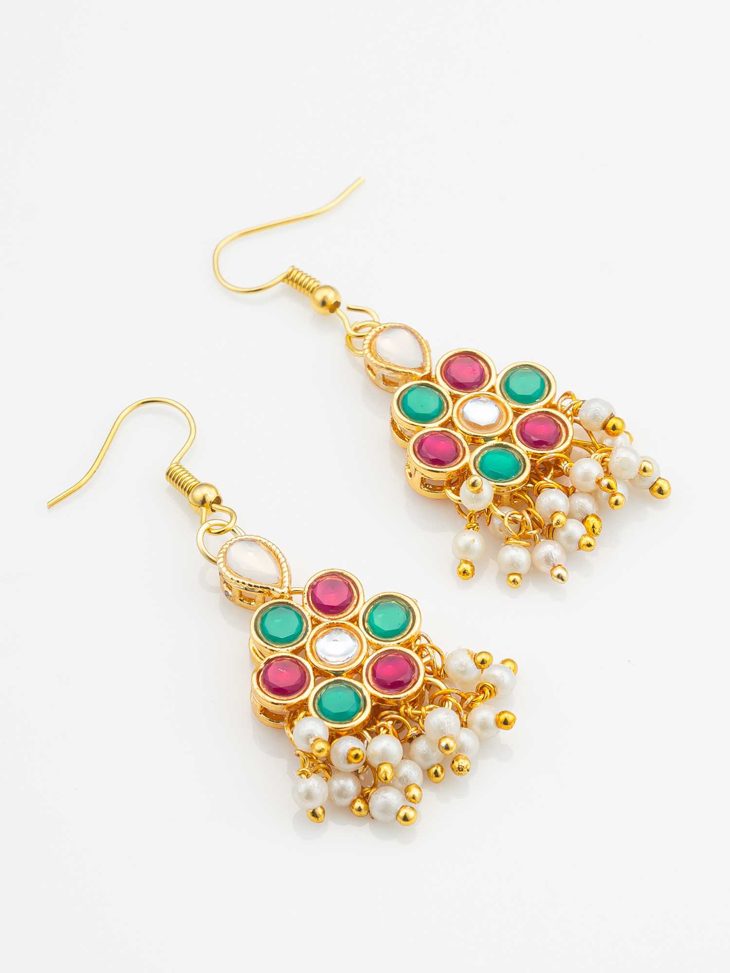 YNF Wholesale Alloy Fancy Earrings KESH105 ER4159 | Surat Manufacturer