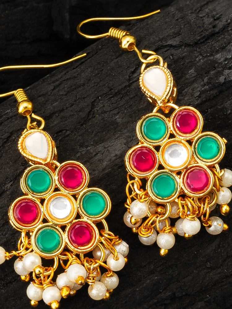 YNF Wholesale Alloy Fancy Earrings KESH105 ER4159 | Surat Manufacturer