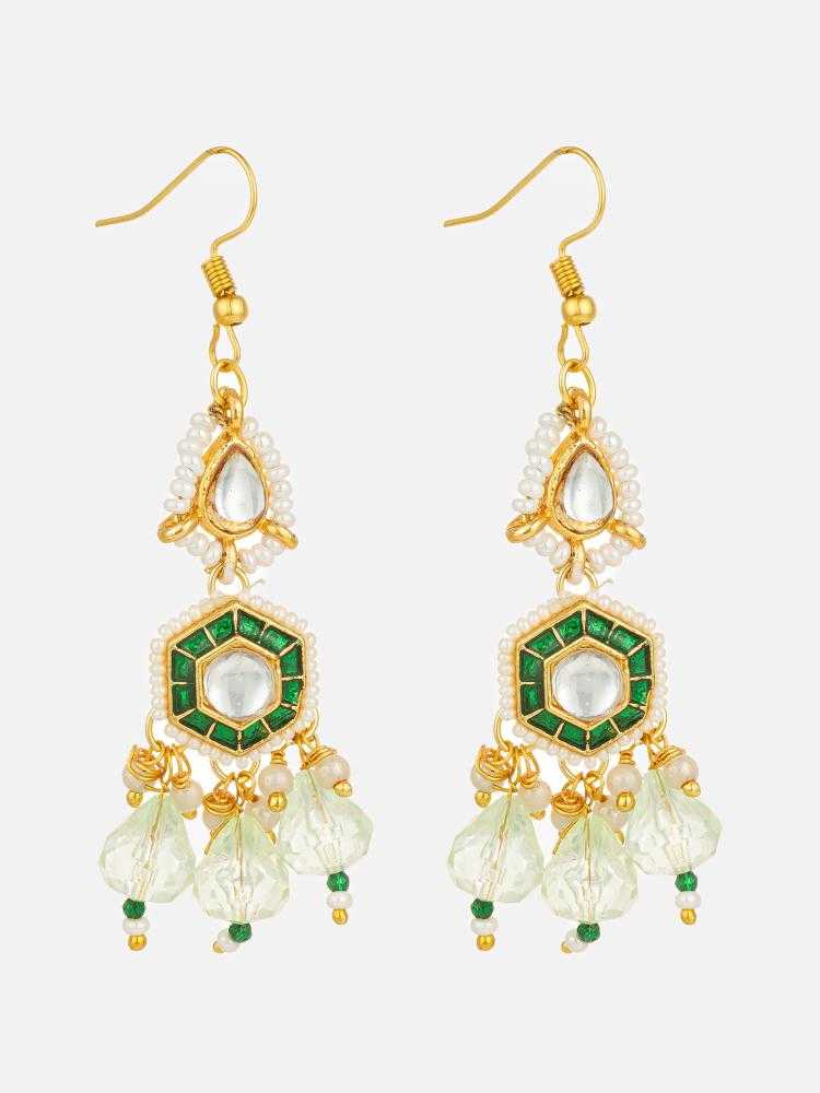 YNF Wholesale Alloy Fancy Earrings KESH105 ER4160 | Surat Manufacturer