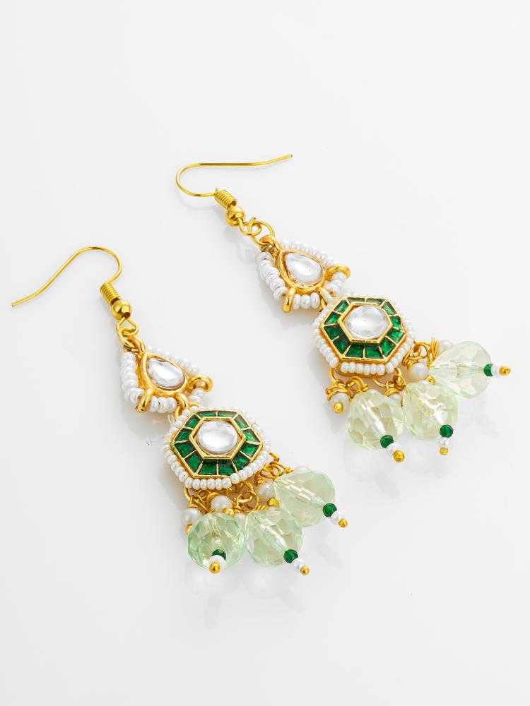 YNF Wholesale Alloy Fancy Earrings KESH105 ER4160 | Surat Manufacturer