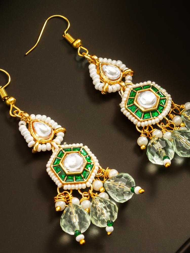 YNF Wholesale Alloy Fancy Earrings KESH105 ER4160 | Surat Manufacturer