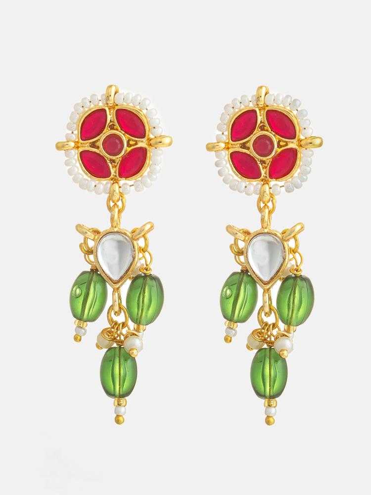 YNF Wholesale Alloy Fancy Earrings KESH105 ER4162 | Surat Manufacturer