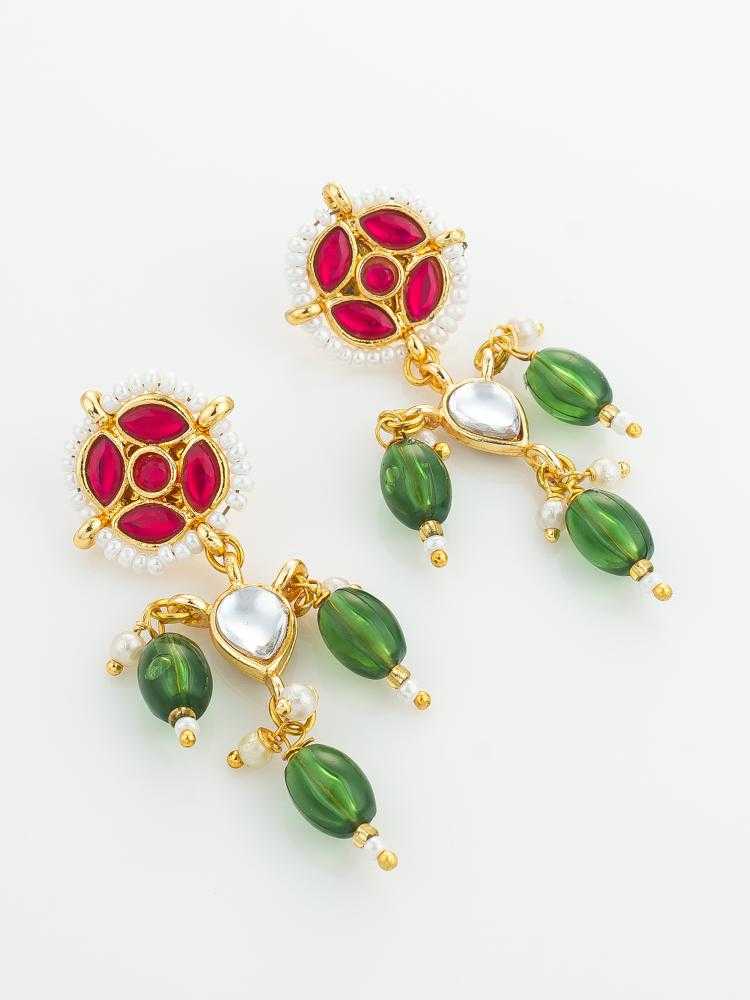 YNF Wholesale Alloy Fancy Earrings KESH105 ER4162 | Surat Manufacturer