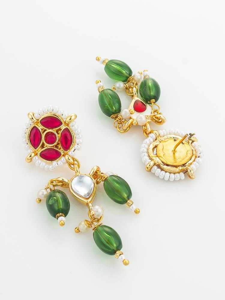 YNF Wholesale Alloy Fancy Earrings KESH105 ER4162 | Surat Manufacturer