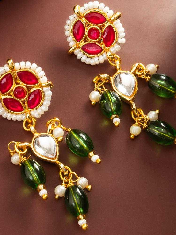 YNF Wholesale Alloy Fancy Earrings KESH105 ER4162 | Surat Manufacturer
