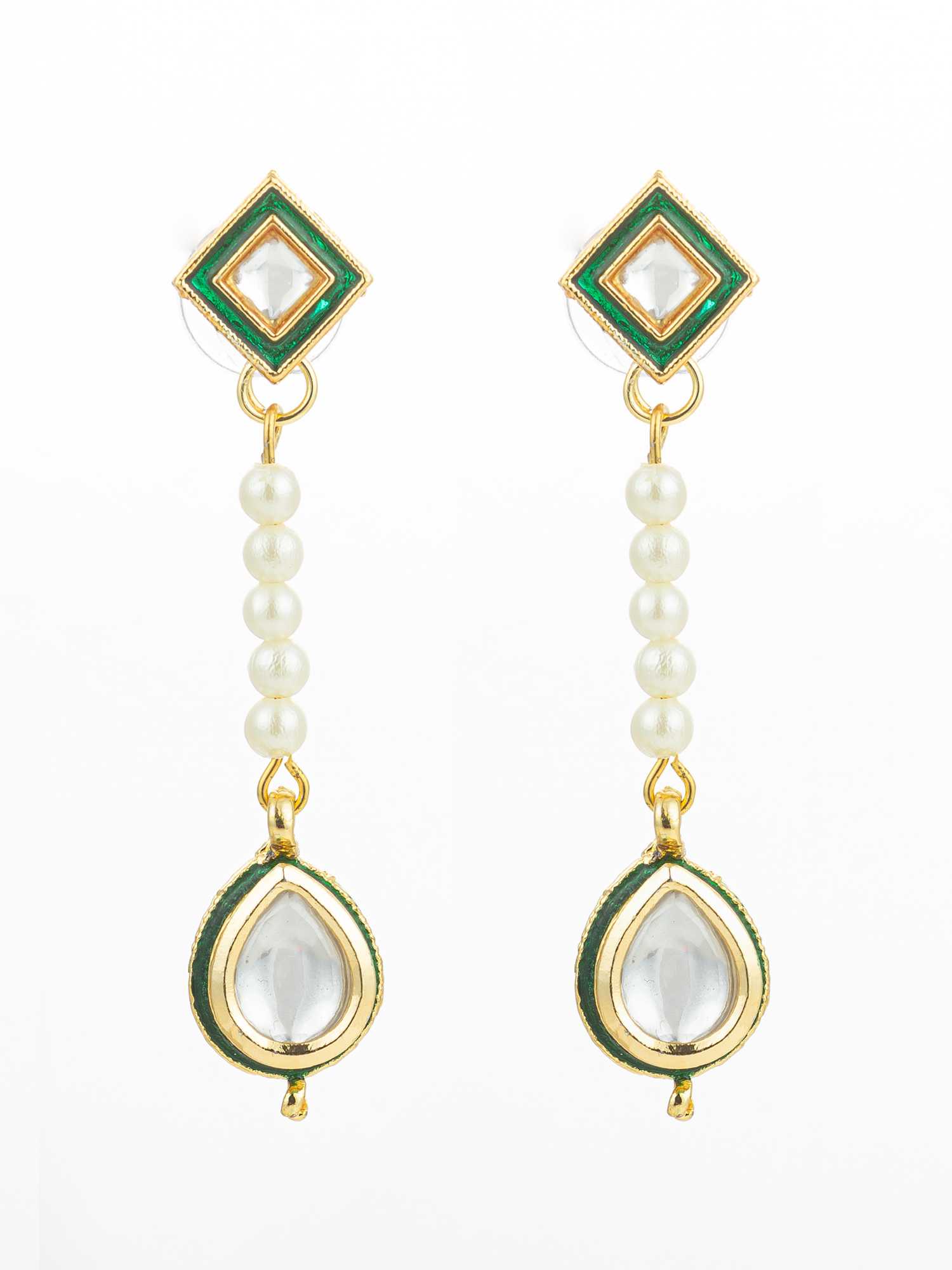 YNF Wholesale Alloy Fancy Earrings KESH105 ER4165 | Surat Manufacturer