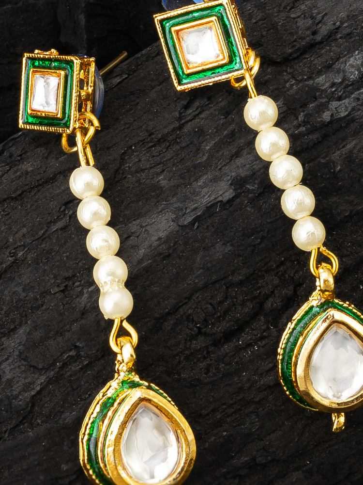 YNF Wholesale Alloy Fancy Earrings KESH105 ER4165 | Surat Manufacturer