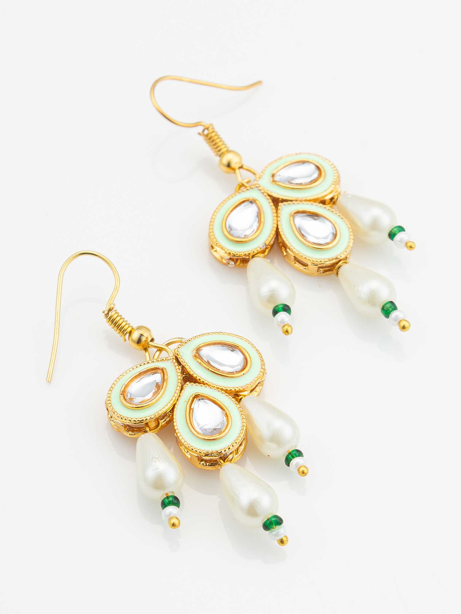YNF Wholesale Alloy Fancy Earrings KESH105 ER4166 | Surat Manufacturer