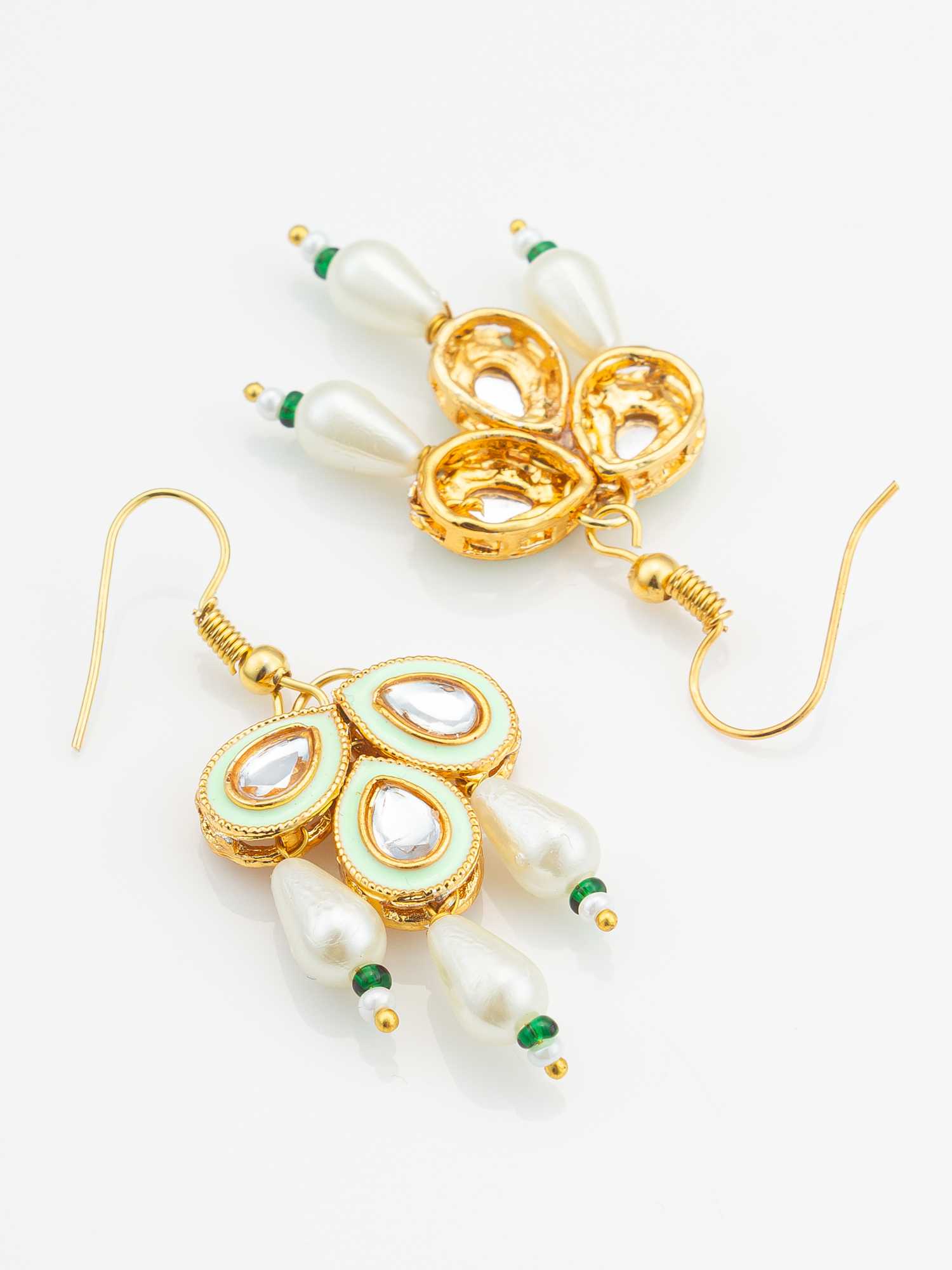 YNF Wholesale Alloy Fancy Earrings KESH105 ER4166 | Surat Manufacturer