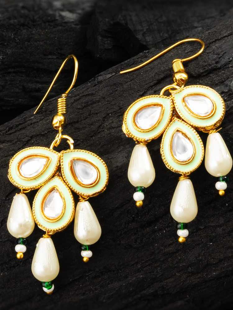 YNF Wholesale Alloy Fancy Earrings KESH105 ER4166 | Surat Manufacturer