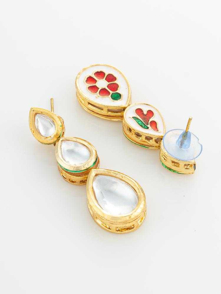 YNF Wholesale Alloy Fancy Earrings KESH105 ER4194 | Surat Manufacturer