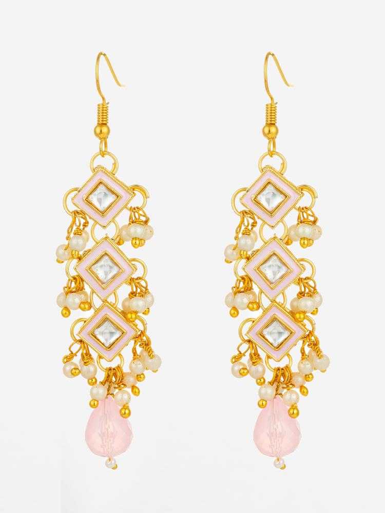 YNF Wholesale Alloy Fancy Earrings KESH105 ER4197 | Surat Manufacturer