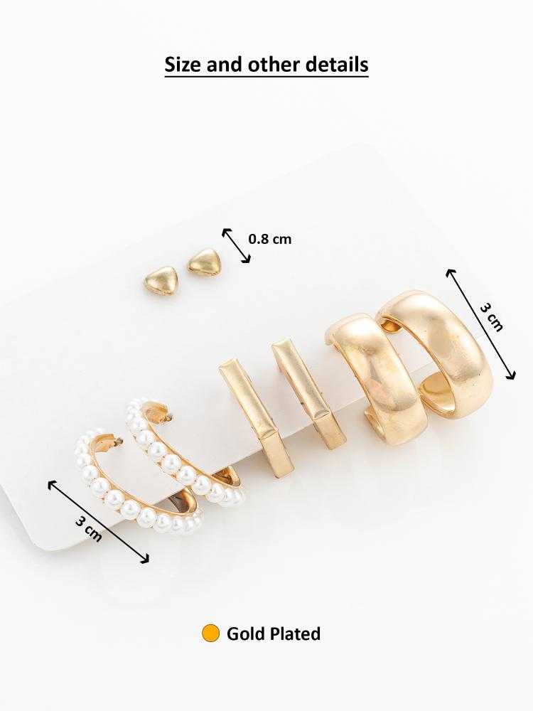 YNF Wholesale Alloy Hoop Earrings KESH105 ER4199 | Surat Manufacturer
