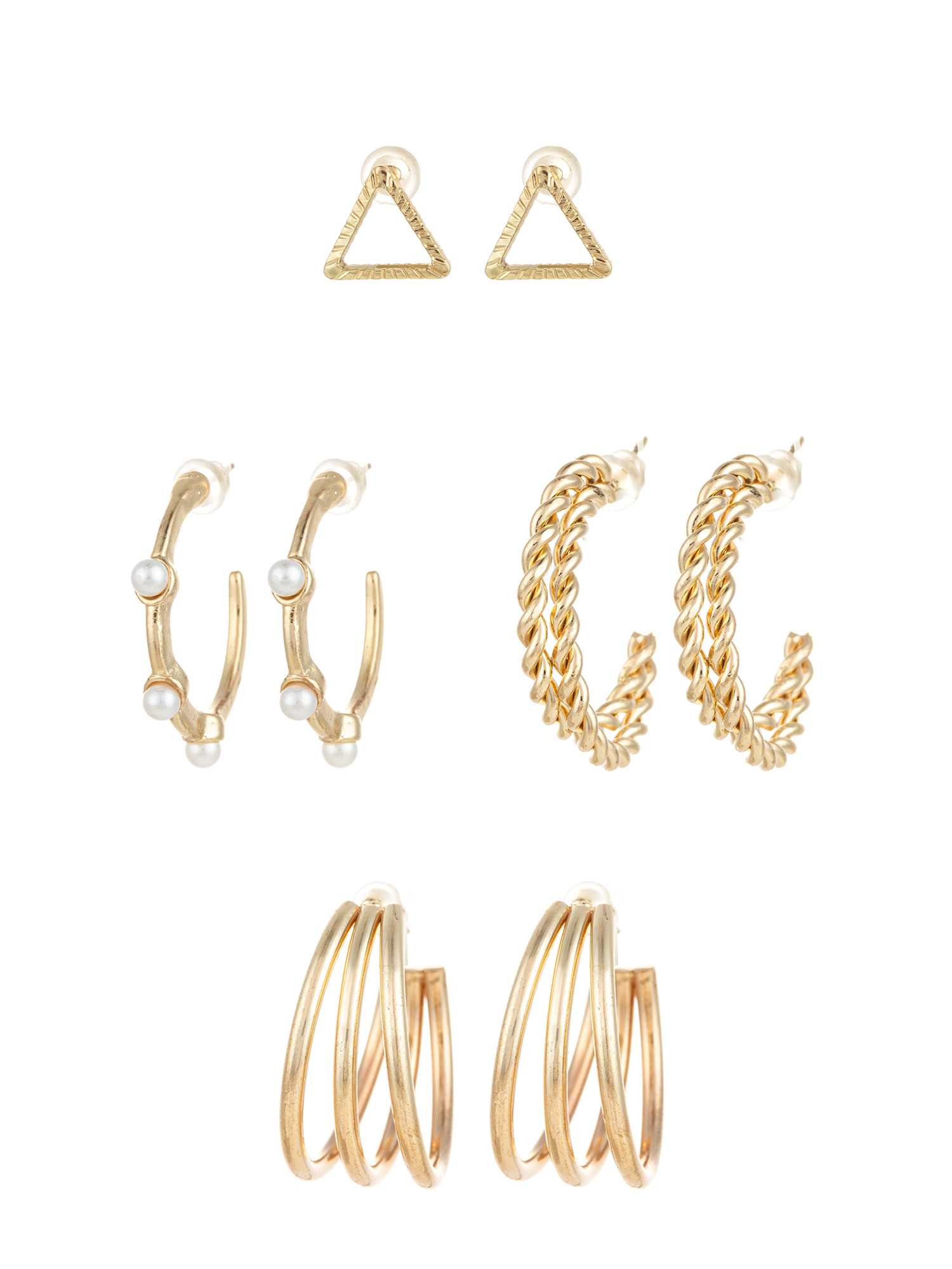 YNF Wholesale Alloy Hoop Earrings KESH105 ER4201 | Surat Manufacturer