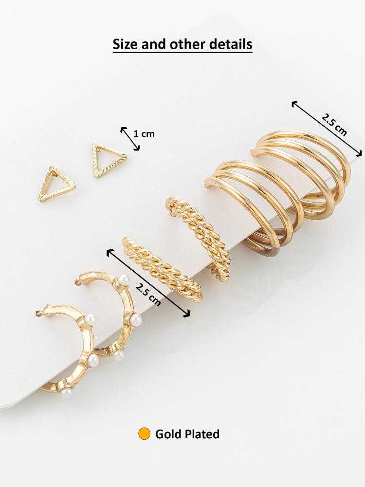 YNF Wholesale Alloy Hoop Earrings KESH105 ER4201 | Surat Manufacturer