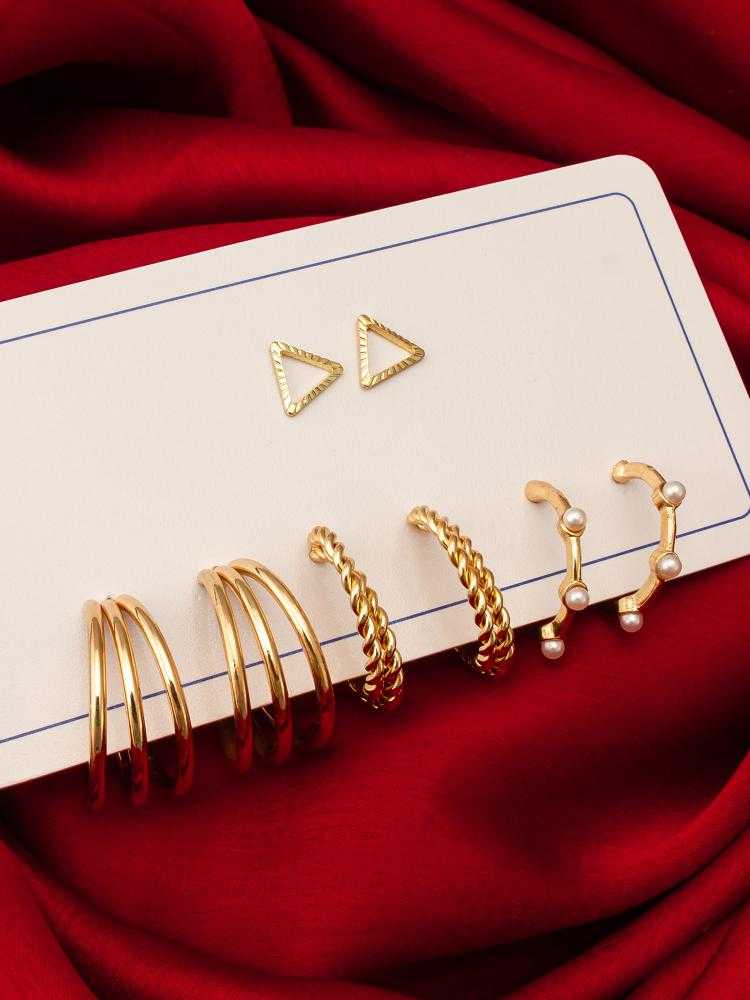 YNF Wholesale Alloy Hoop Earrings KESH105 ER4201 | Surat Manufacturer