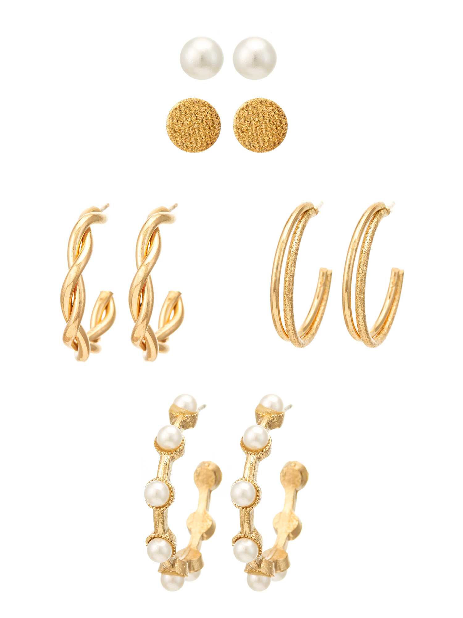 YNF Wholesale Alloy Hoop Earrings KESH105 ER4202 | Surat Manufacturer