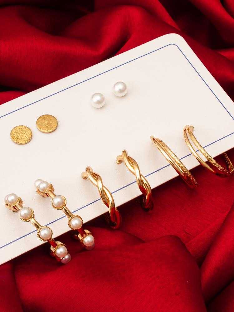 YNF Wholesale Alloy Hoop Earrings KESH105 ER4202 | Surat Manufacturer