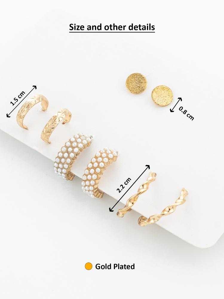 YNF Wholesale Alloy Stud Earrings KESH105 ER4203 | Surat Manufacturer