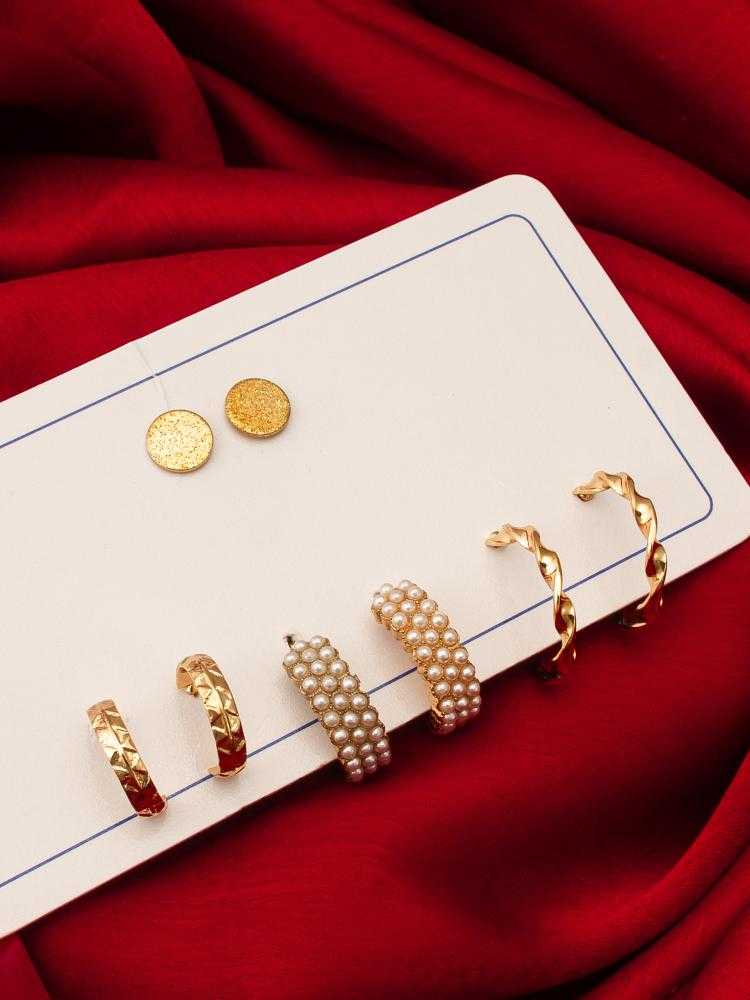YNF Wholesale Alloy Stud Earrings KESH105 ER4203 | Surat Manufacturer