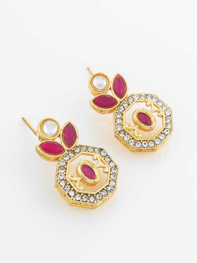YNF Wholesale Alloy Stud Earrings KESH105 ER4205 | Surat Manufacturer
