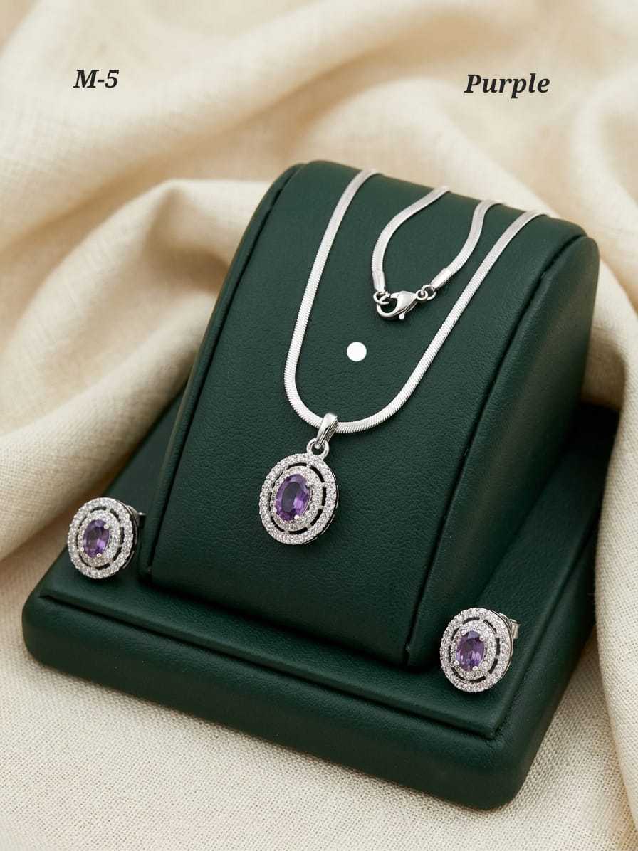 YNF Wholesale Alloy Chain Pendant Set KESH193 201 | Surat Manufacturer