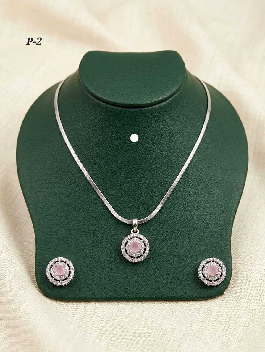 YNF Wholesale Alloy Chain Pendant Set KESH193 203 | Surat Manufacturer