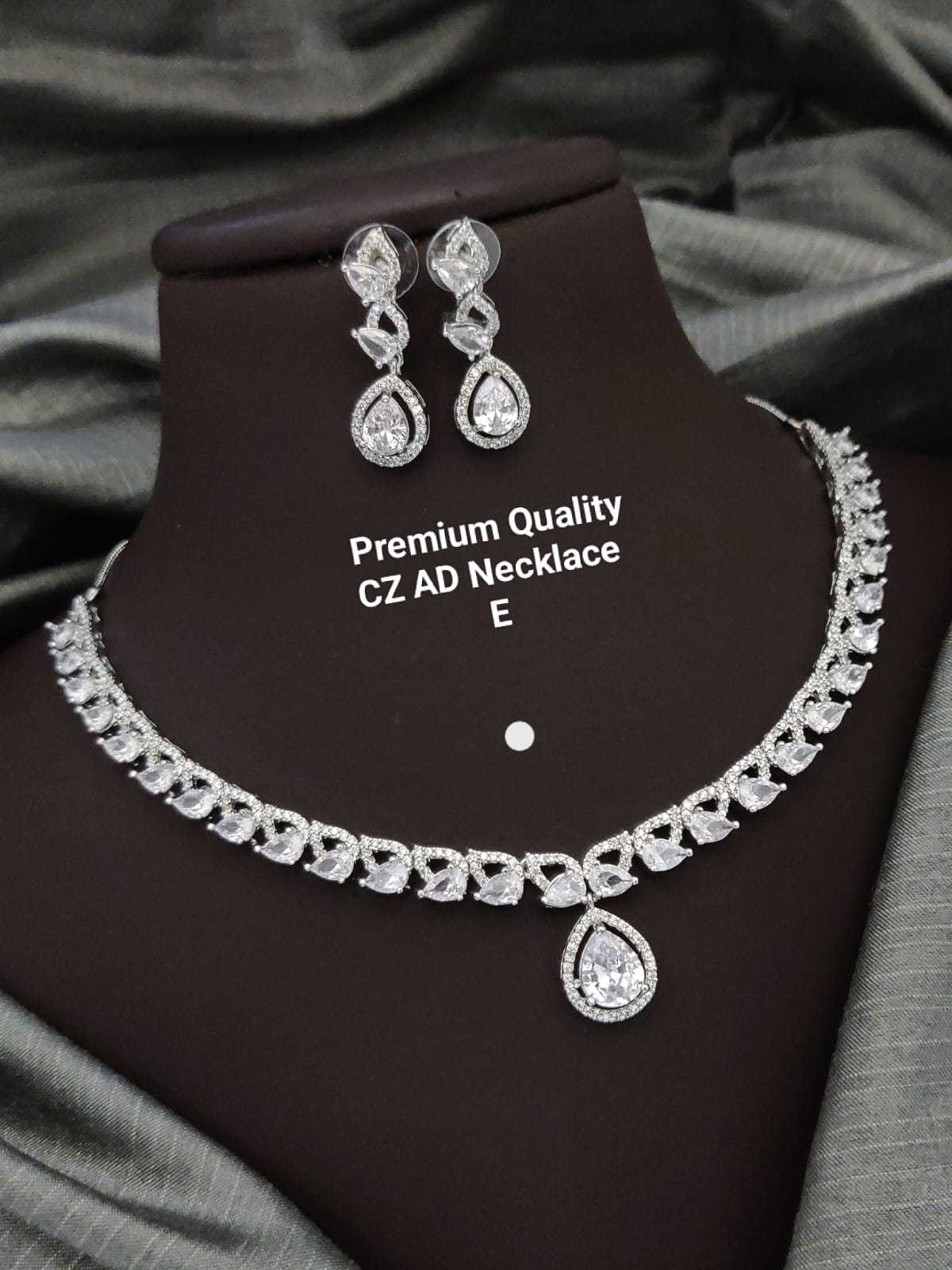 YNF Wholesale Alloy AD Diamond Necklace KESH193 220 | Surat Manufacturer