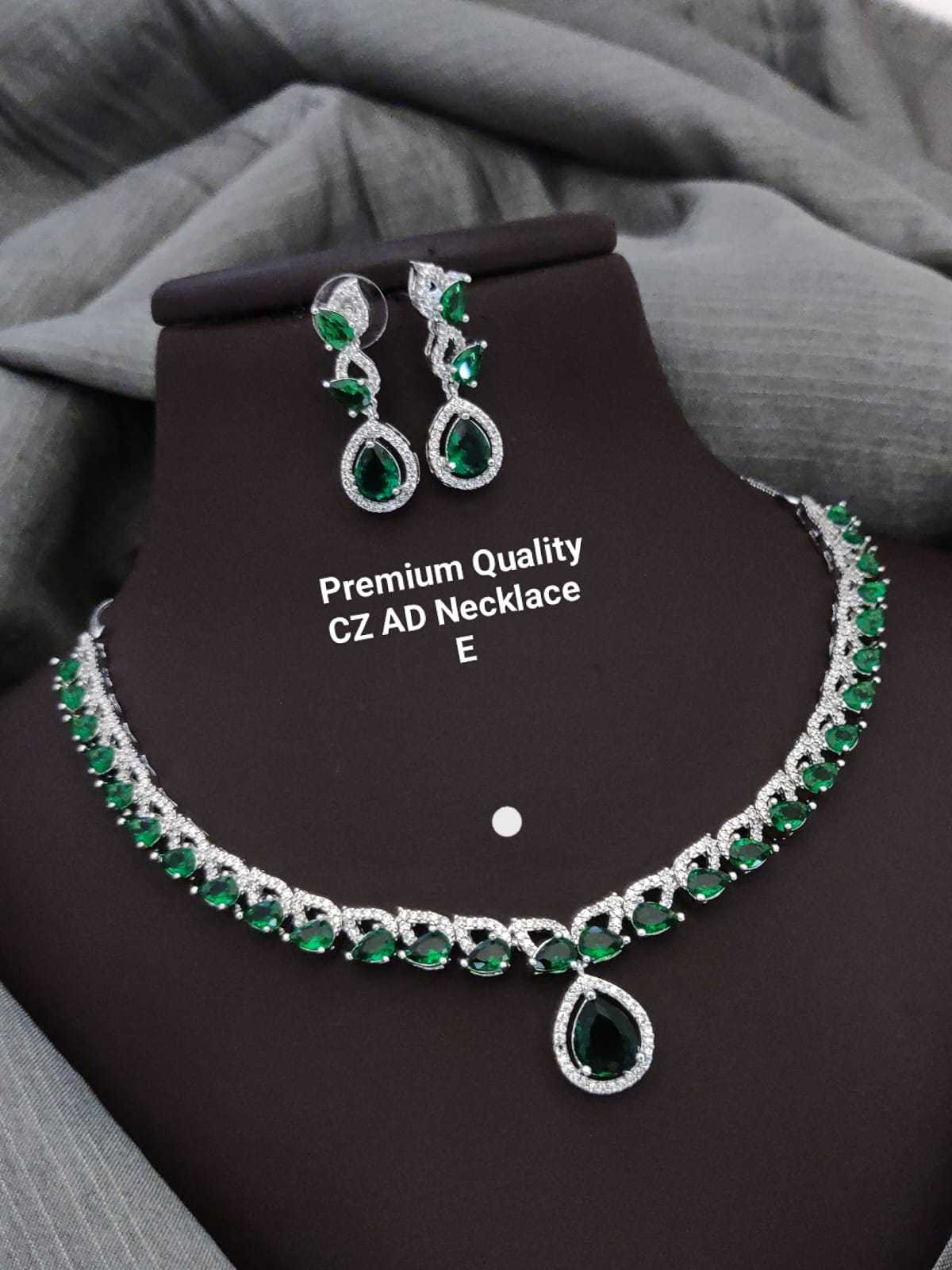 YNF Wholesale Alloy AD Diamond Necklace KESH193 220 | Surat Manufacturer