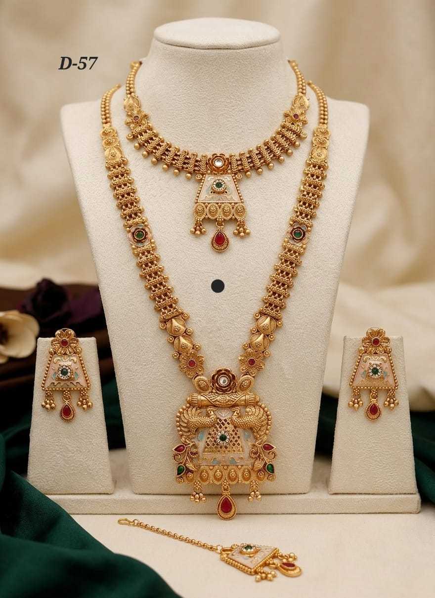 YNF Wholesale Alloy Fancy Mala Necklaces KESH193 221 | Surat Manufacturer