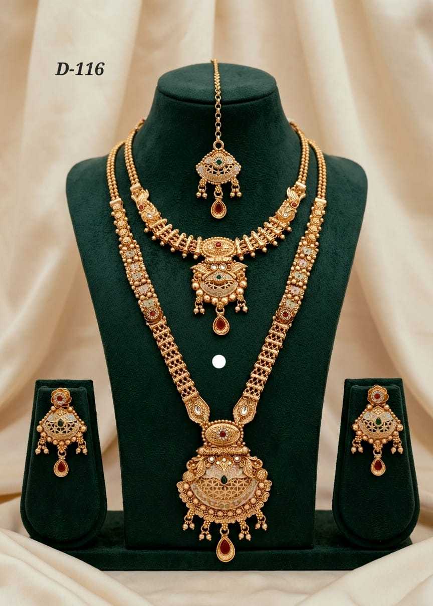 YNF Wholesale Alloy Fancy Mala Necklaces KESH193 221 | Surat Manufacturer