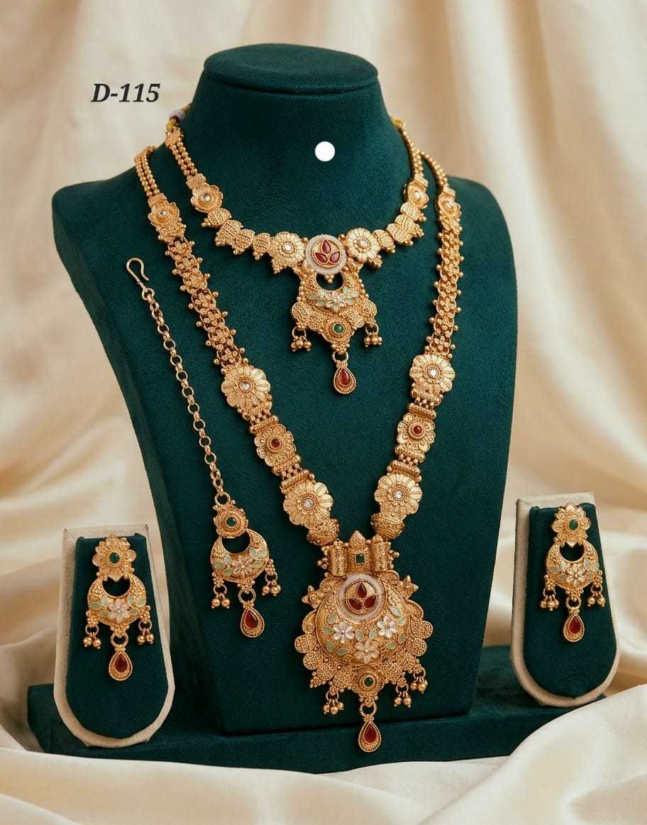 YNF Wholesale Alloy Fancy Mala Necklaces KESH193 221 | Surat Manufacturer