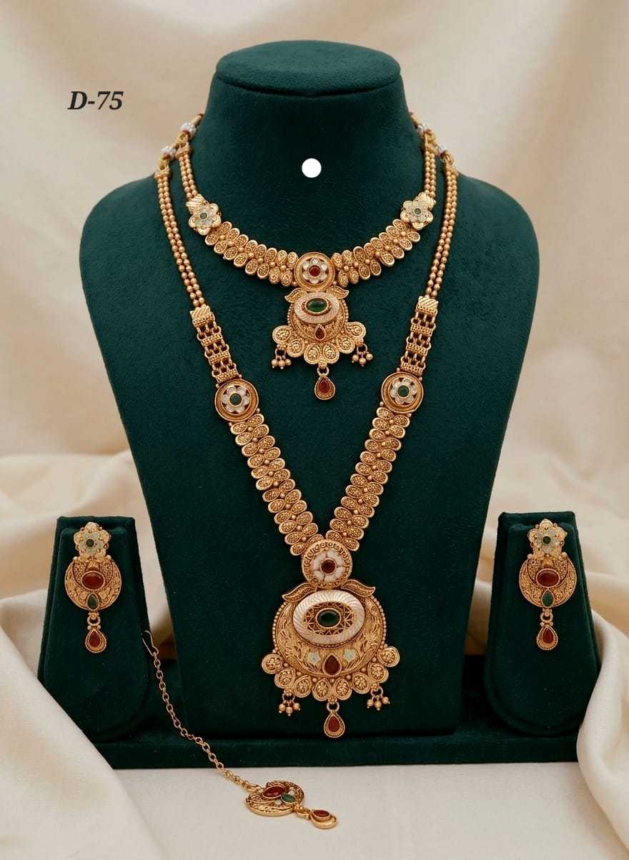 YNF Wholesale Alloy Fancy Mala Necklaces KESH193 221 | Surat Manufacturer