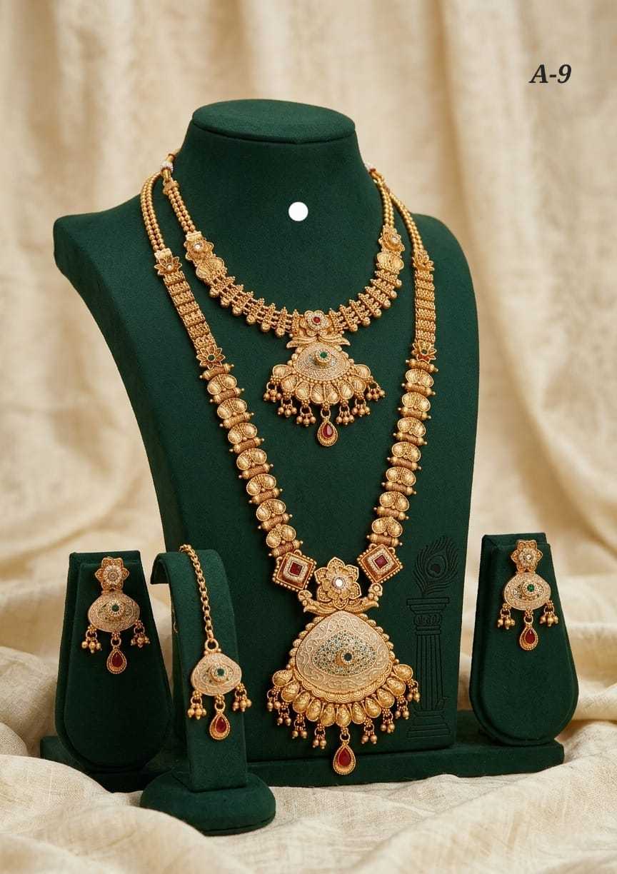 YNF Wholesale Alloy Fancy Mala Necklaces KESH193 222 | Surat Manufacturer