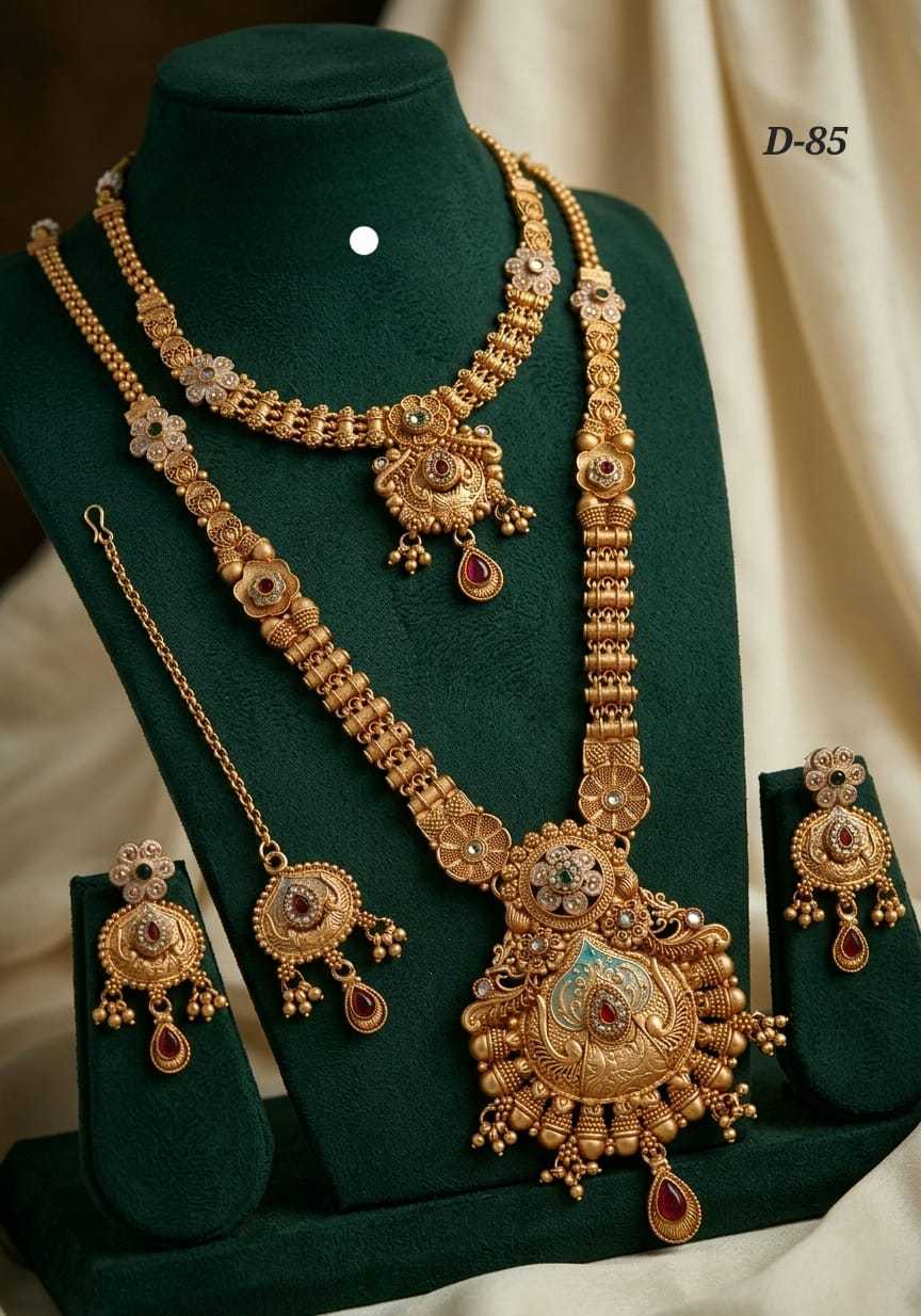 YNF Wholesale Alloy Fancy Mala Necklaces KESH193 222 | Surat Manufacturer