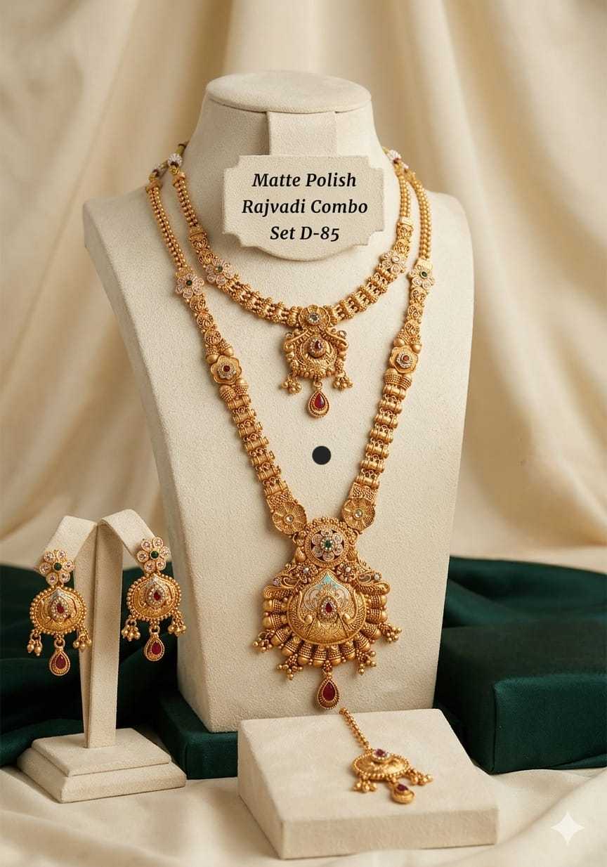 YNF Wholesale Alloy Fancy Mala Necklaces KESH193 222 | Surat Manufacturer